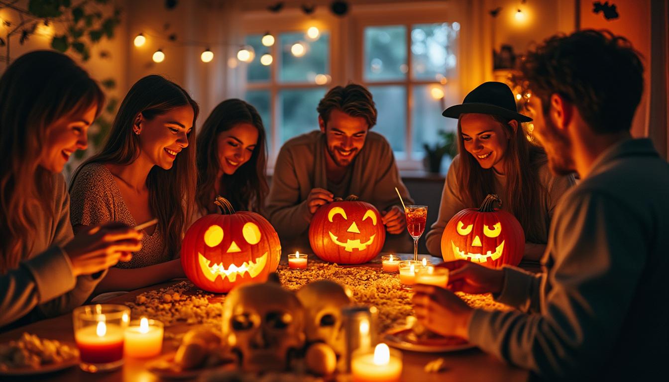 découvrez 7 idées originales d'activités halloween pour animer vos soirées entre amis et rendre cette fête inoubliable avec des moments de frissons et de fun.