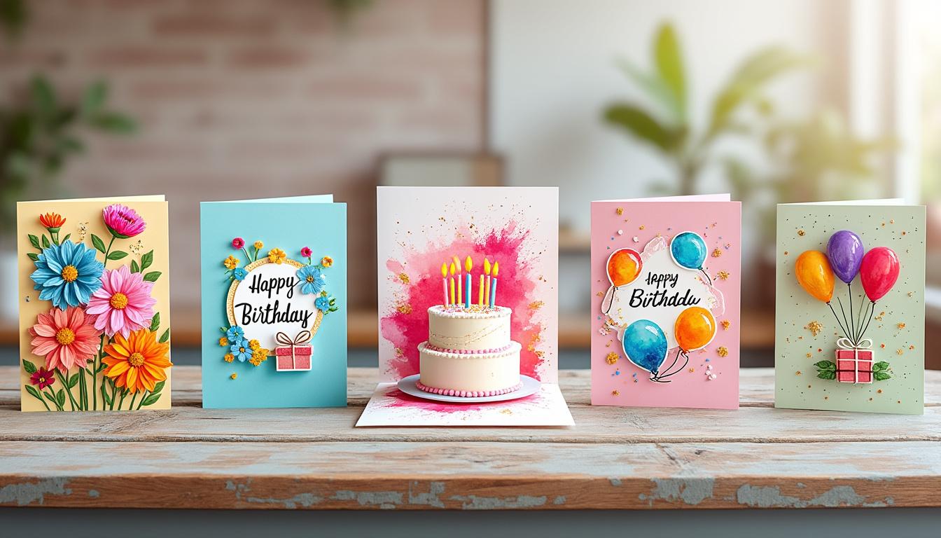 découvrez 5 idées originales de dessins joyeux anniversaire pour personnaliser vos cartes et rendre vos vœux encore plus uniques et mémorables.