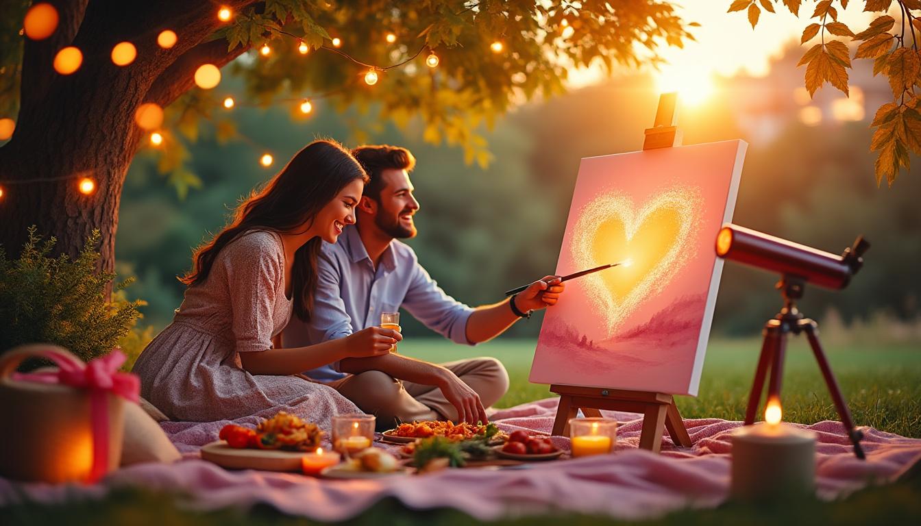 découvrez des idées d'activités originales pour surprendre votre moitié lors de la saint-valentin et rendre cette journée inoubliable.