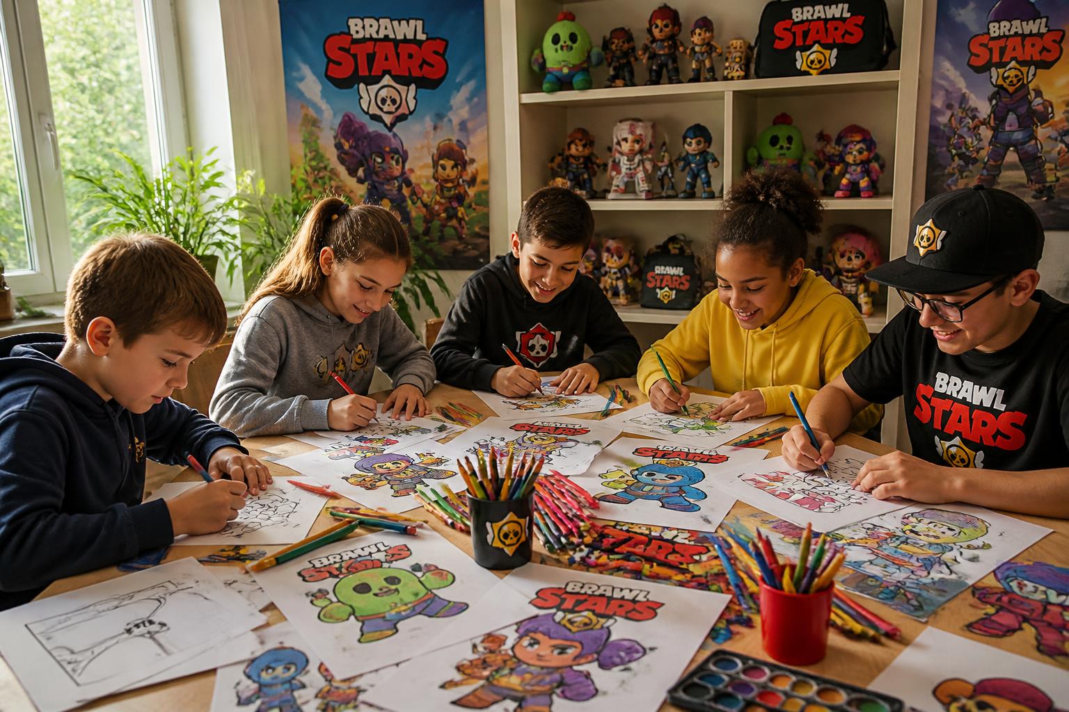 découvrez comment le coloriage brawl stars peut stimuler la créativité des fans du jeu en leur offrant un moyen ludique et artistique d'explorer leurs personnages préférés.