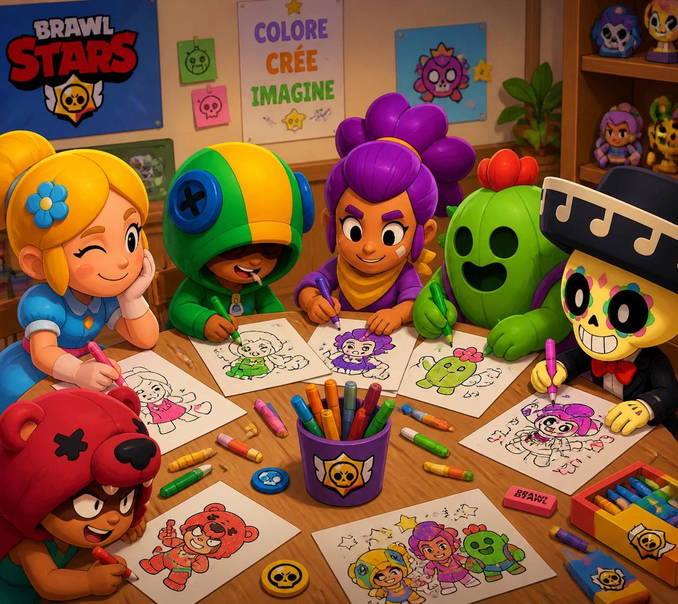 découvrez comment le coloriage brawl stars peut stimuler la créativité des fans du célèbre jeu en leur offrant une activité ludique et artistique inspirée de leurs personnages préférés.