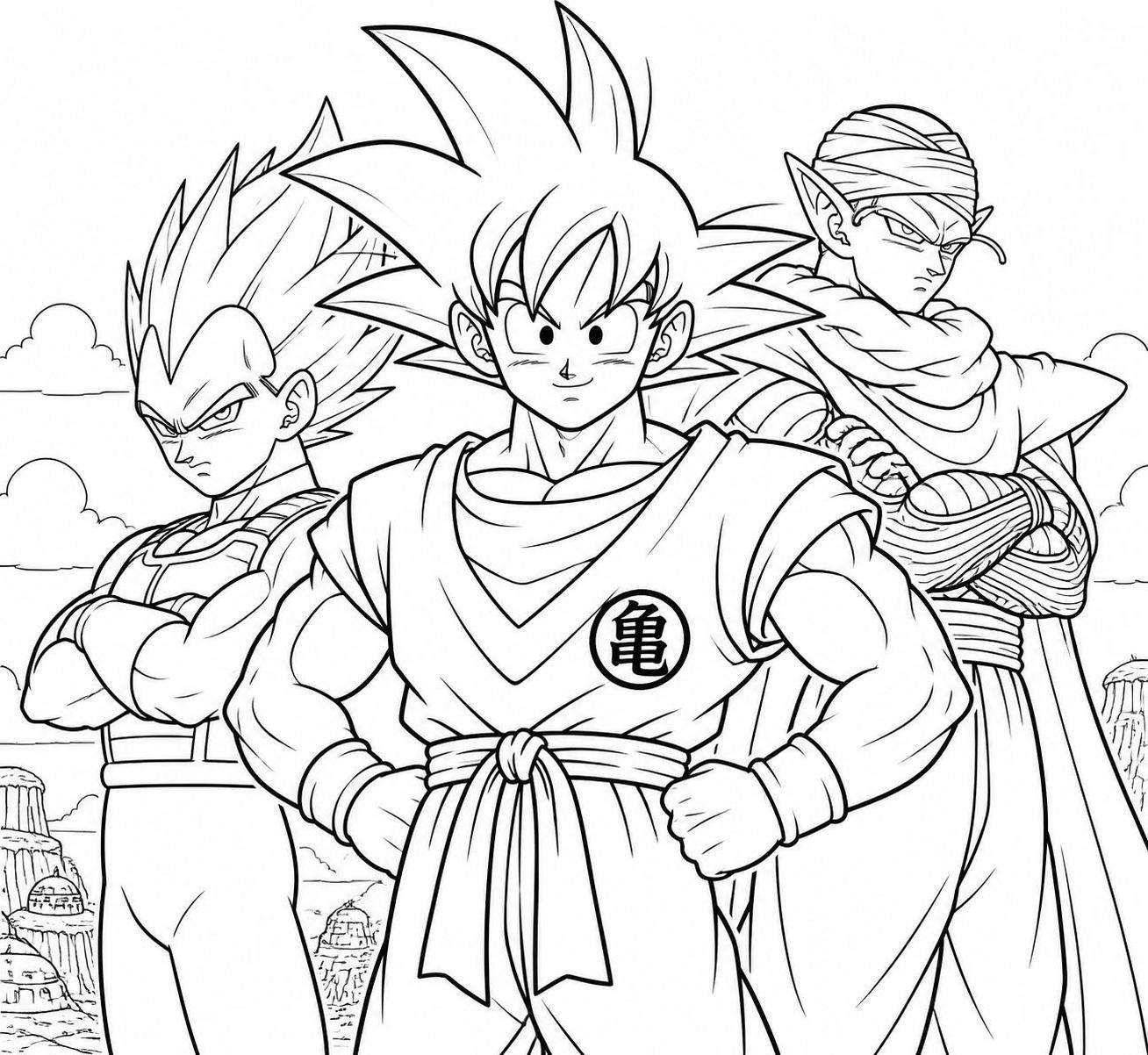 découvrez notre collection de coloriages dbz pour redonner vie aux héros emblématiques de dragon ball grâce à ces dessins à imprimer et à colorier.