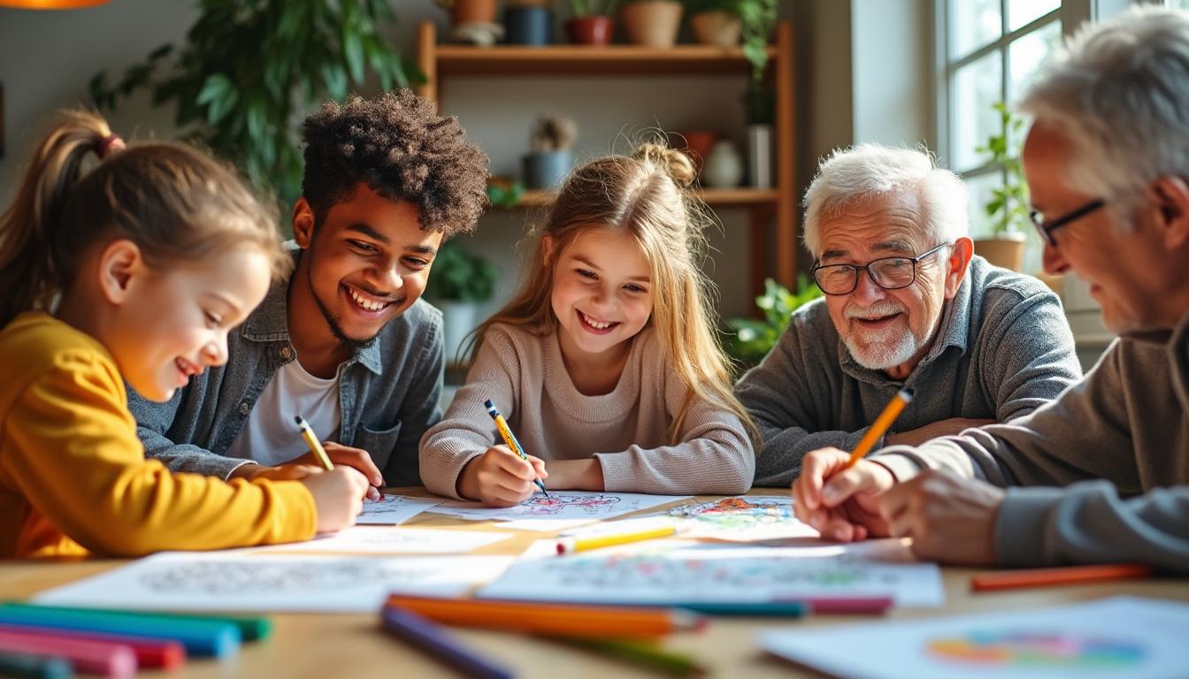découvrez pourquoi le coloriage attire autant les enfants que les adultes, ses bienfaits sur la créativité et la détente pour tous les âges.