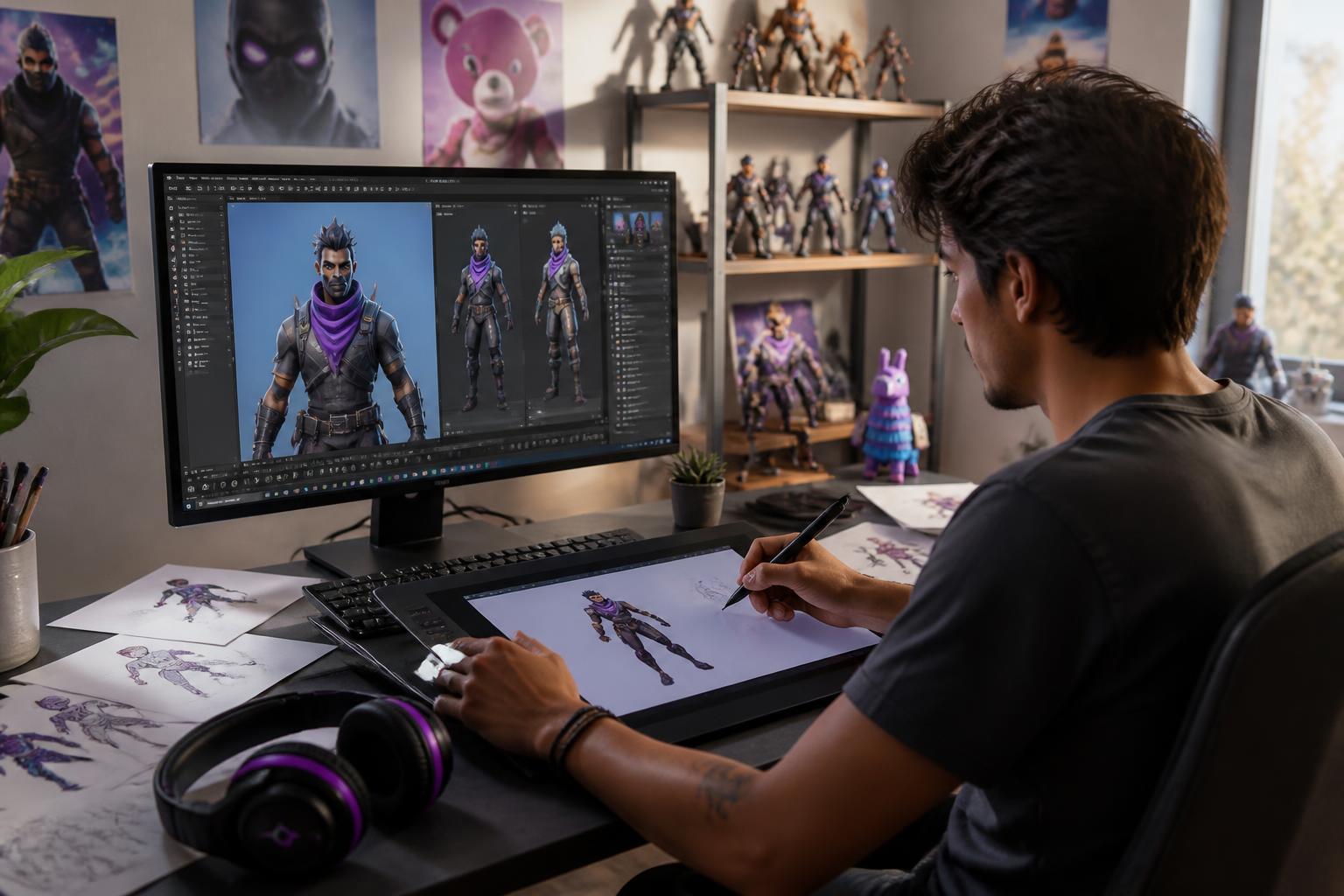 découvrez des astuces simples et créatives pour dessiner vos personnages fortnite préférés chez vous et donner vie à vos héros emblématiques.