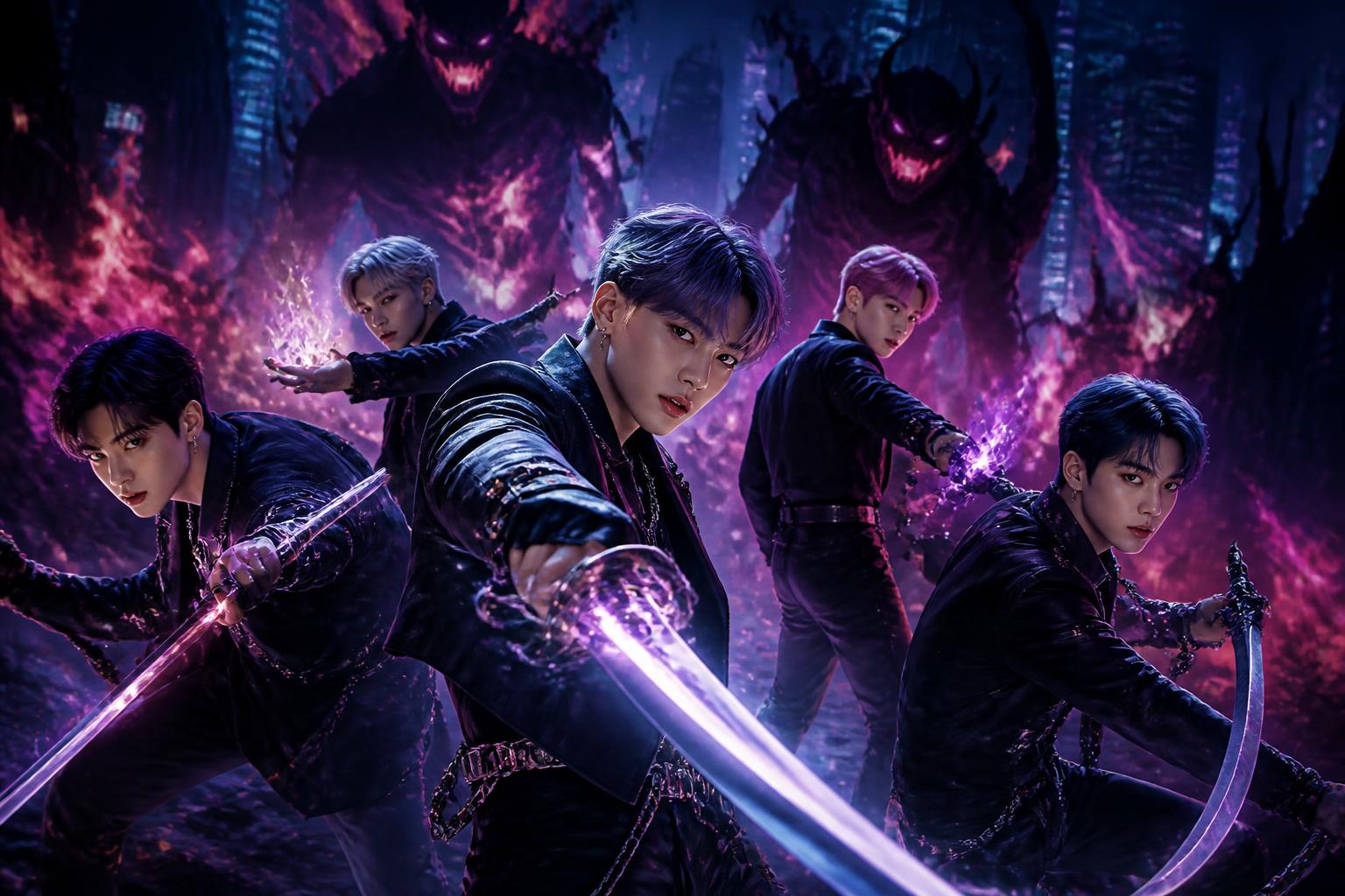 découvrez comment capturer l’énergie sombre et intense du phénomène k-pop demon hunters à travers des techniques de dessin uniques et expressives.