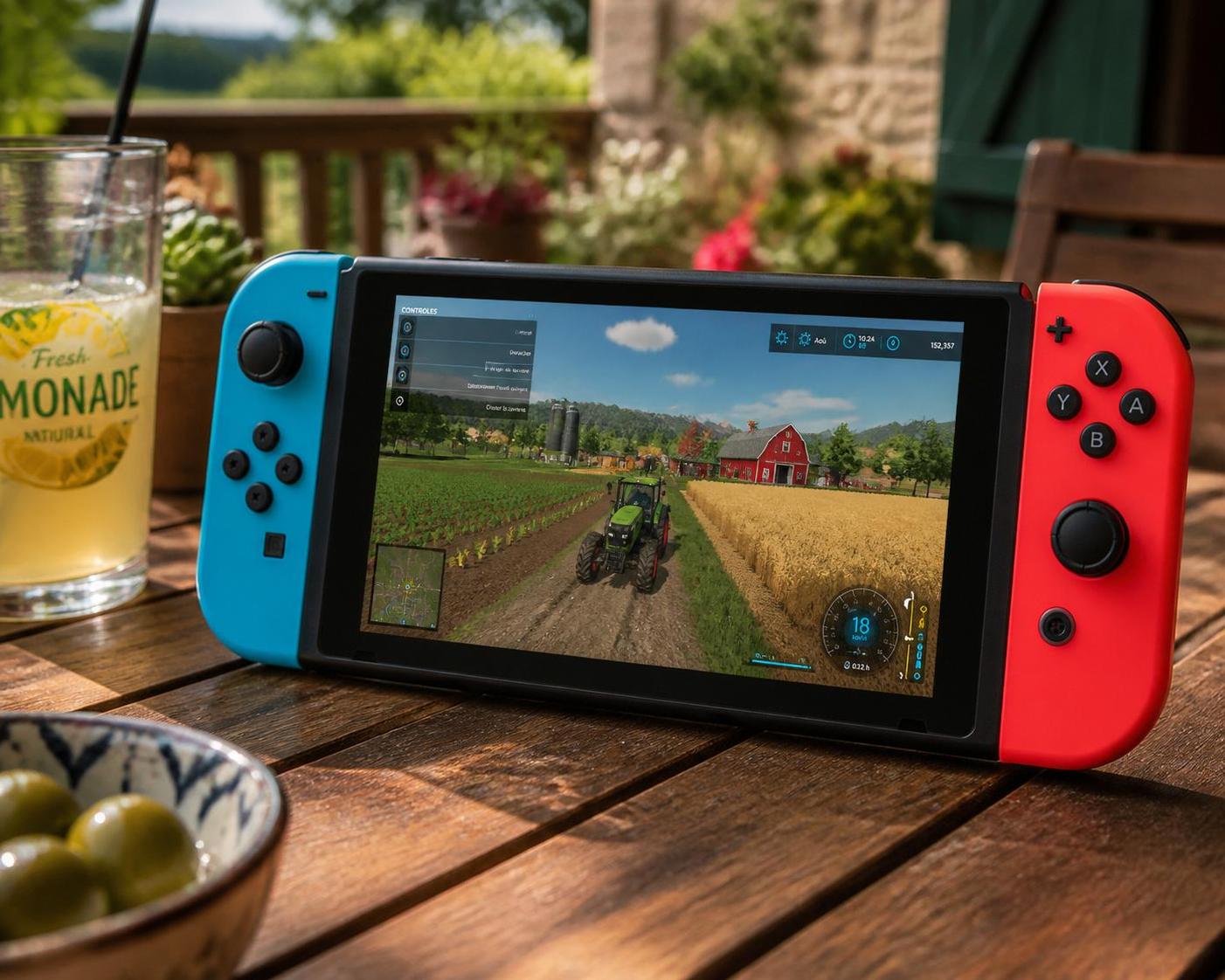 découvrez farming simulator 25 sur nintendo switch, une expérience agricole immersive et réussie sur console portable, idéale pour les amateurs de simulation et de gestion de ferme en déplacement.