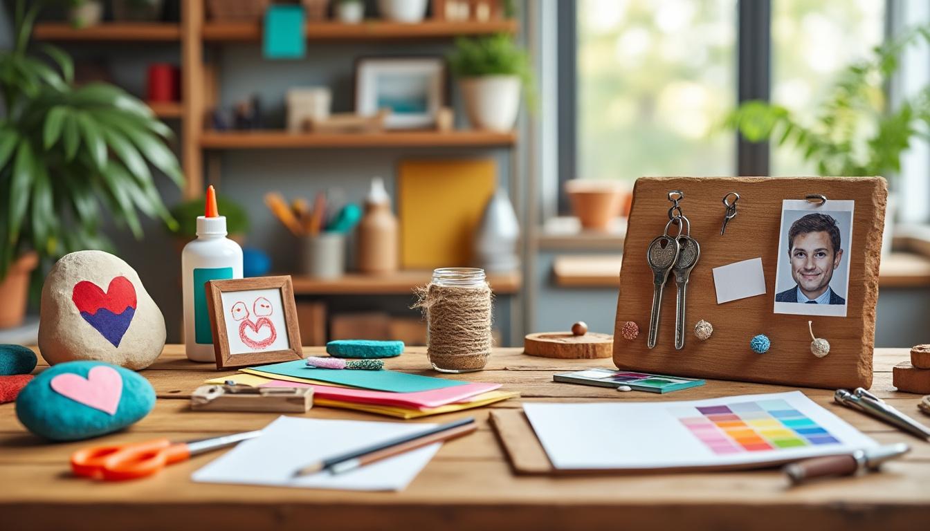 découvrez 5 idées de bricolage faciles pour offrir un cadeau fait maison à l'occasion de la fête des pères, parfaits pour exprimer votre amour et votre créativité.
