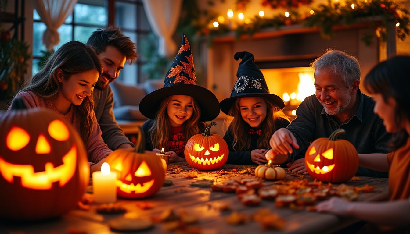 découvrez des activités originales et amusantes pour célébrer halloween en famille et vivre une soirée inoubliable remplie de rires et de frissons.