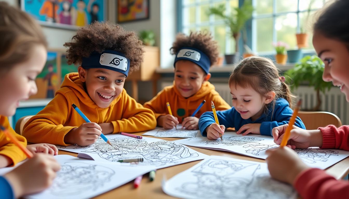 découvrez comment le coloriage de naruto peut stimuler la créativité des enfants en leur permettant d'explorer leurs talents artistiques tout en s'amusant avec leurs héros préférés.