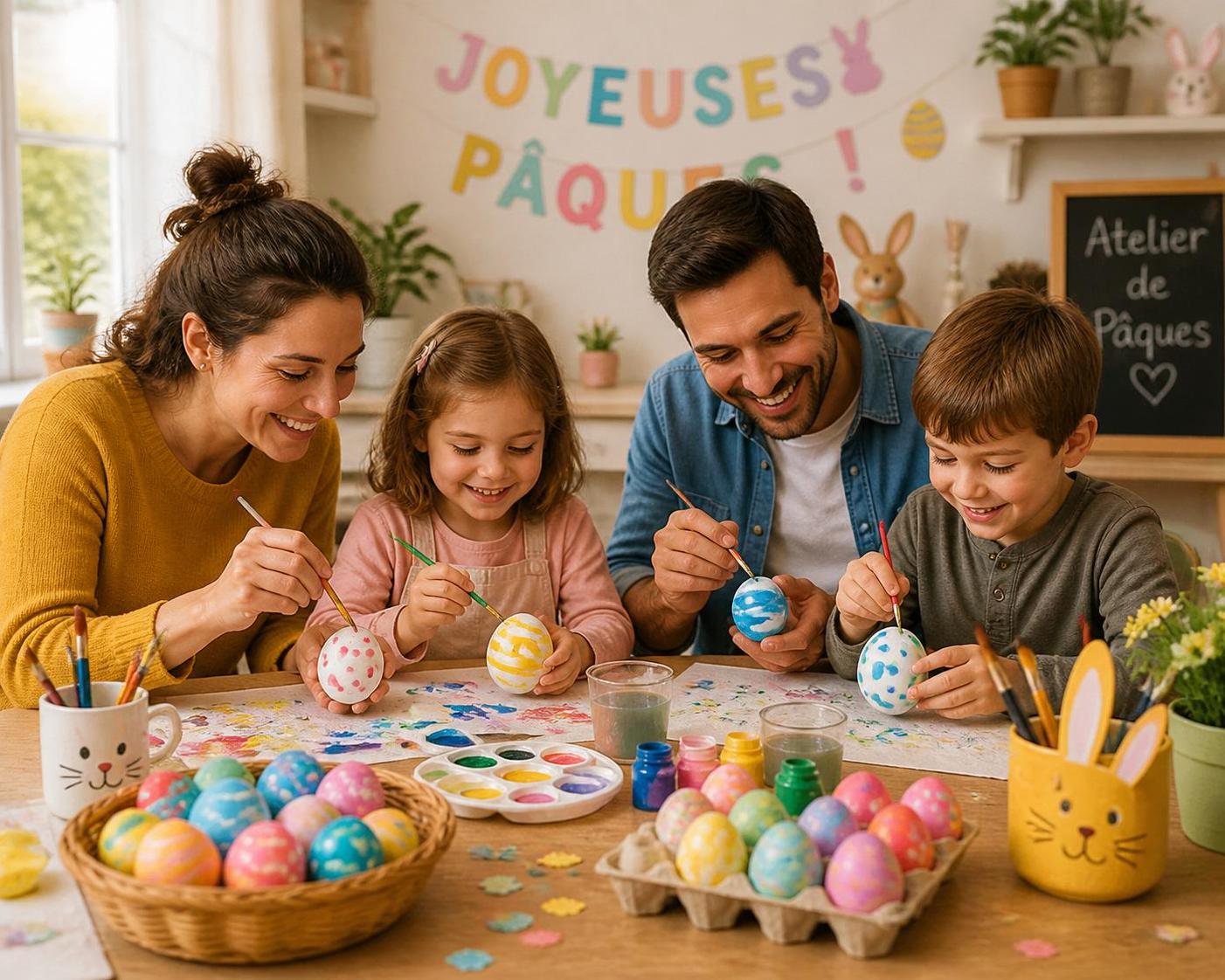 découvrez des idées créatives pour un atelier en famille réussi avec nos oeufs de pâques à colorier. amusez-vous à décorer et personnaliser vos oeufs pour célébrer pâques dans la joie et la convivialité.