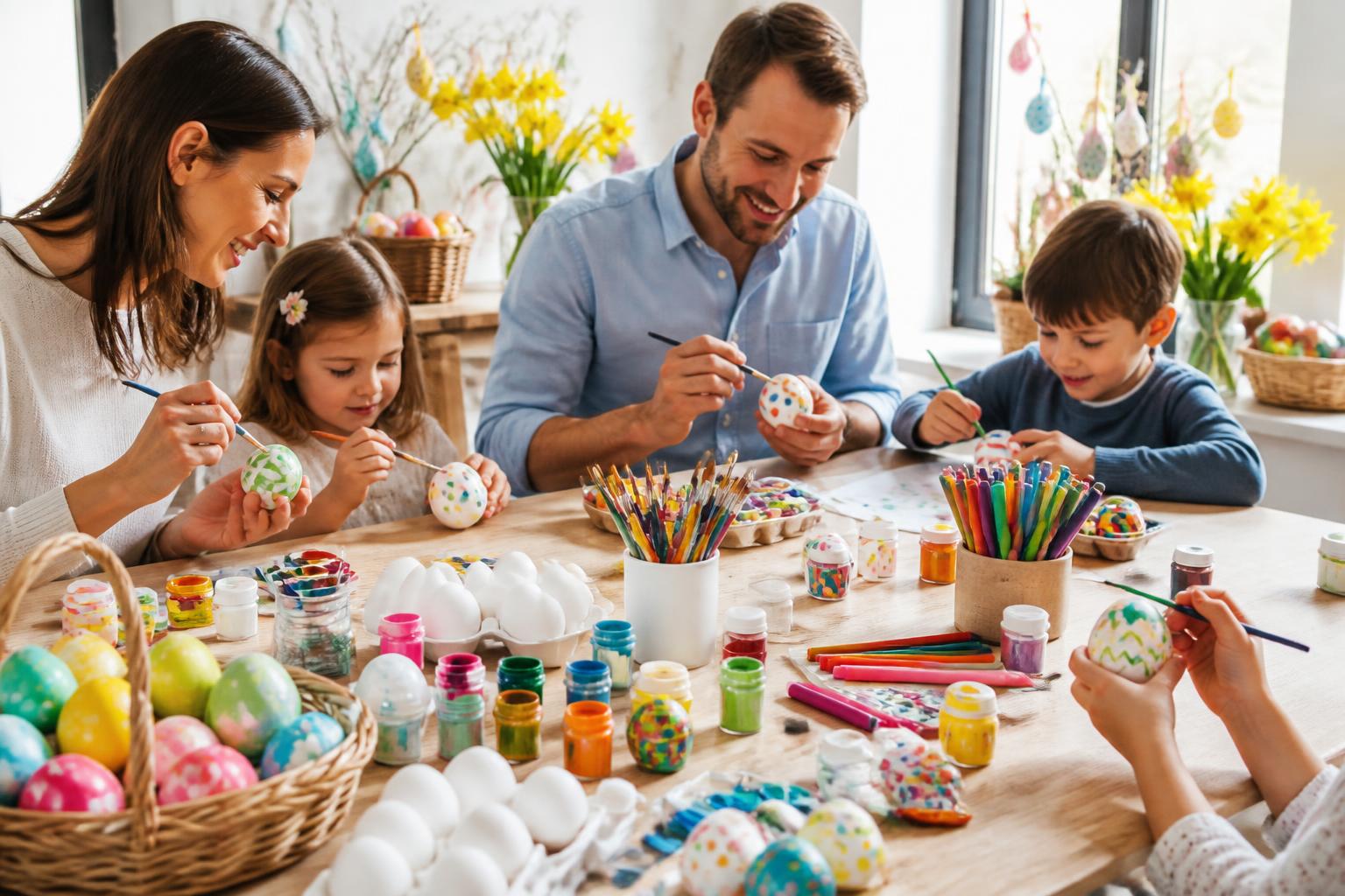 découvrez des idées créatives pour colorier des œufs de pâques et organisez un atelier en famille réussi, ludique et chaleureux.