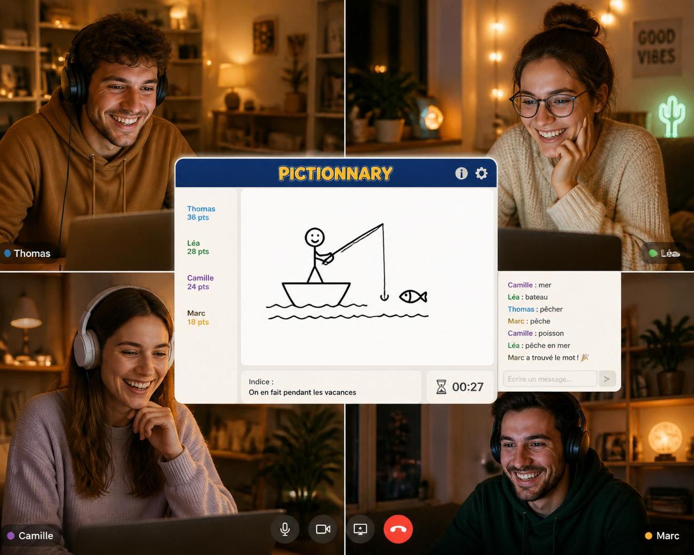 découvrez les meilleurs sites de pictionary en ligne pour des parties fun et conviviales entre amis. choisissez la plateforme idéale pour dessiner, deviner et partager des moments de rire !