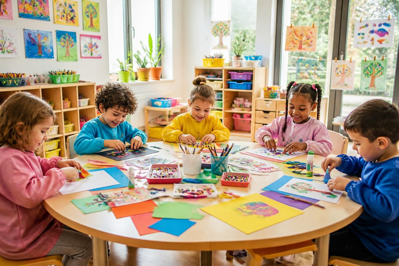 découvrez des idées d'activités manuelles en maternelle pour stimuler la créativité et le développement des jeunes enfants dès leur première année d'école.