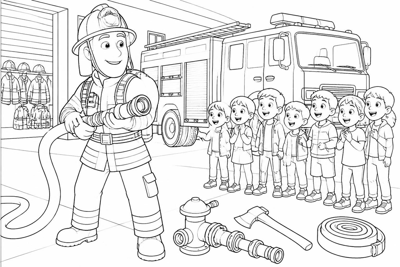 découvrez nos coloriages de pompier sam à imprimer gratuitement pour amuser et occuper vos enfants avec des dessins amusants et éducatifs.