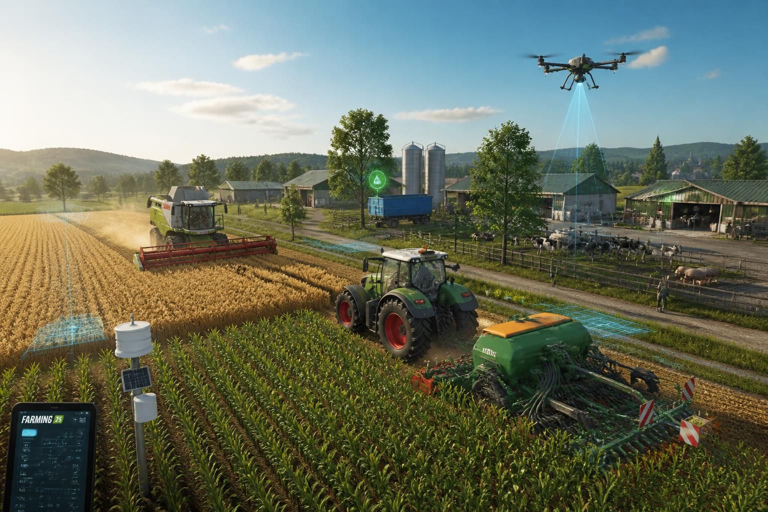 découvrez les nouveautés du mod farming simulator 25 qui enrichissent votre expérience de jeu avec de nouvelles fonctionnalités, véhicules et améliorations pour une immersion totale.