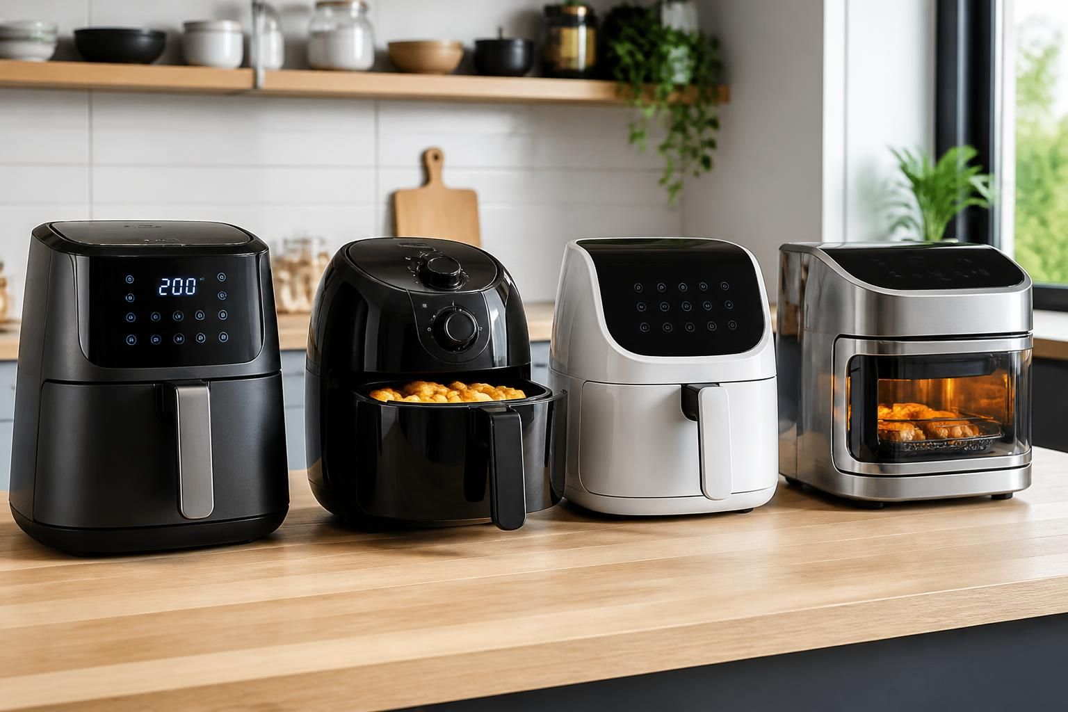 découvrez notre comparatif complet des friteuses sans huile : modèles ninja, moulinex, cosori et options avec cuve en verre pour des cuisines saines et savoureuses.