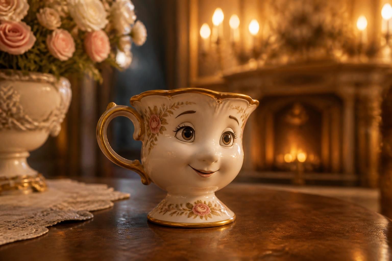 découvrez le personnage de la tasse dans la belle et la bête, son nom et son rôle important dans le célèbre dessin animé de disney.