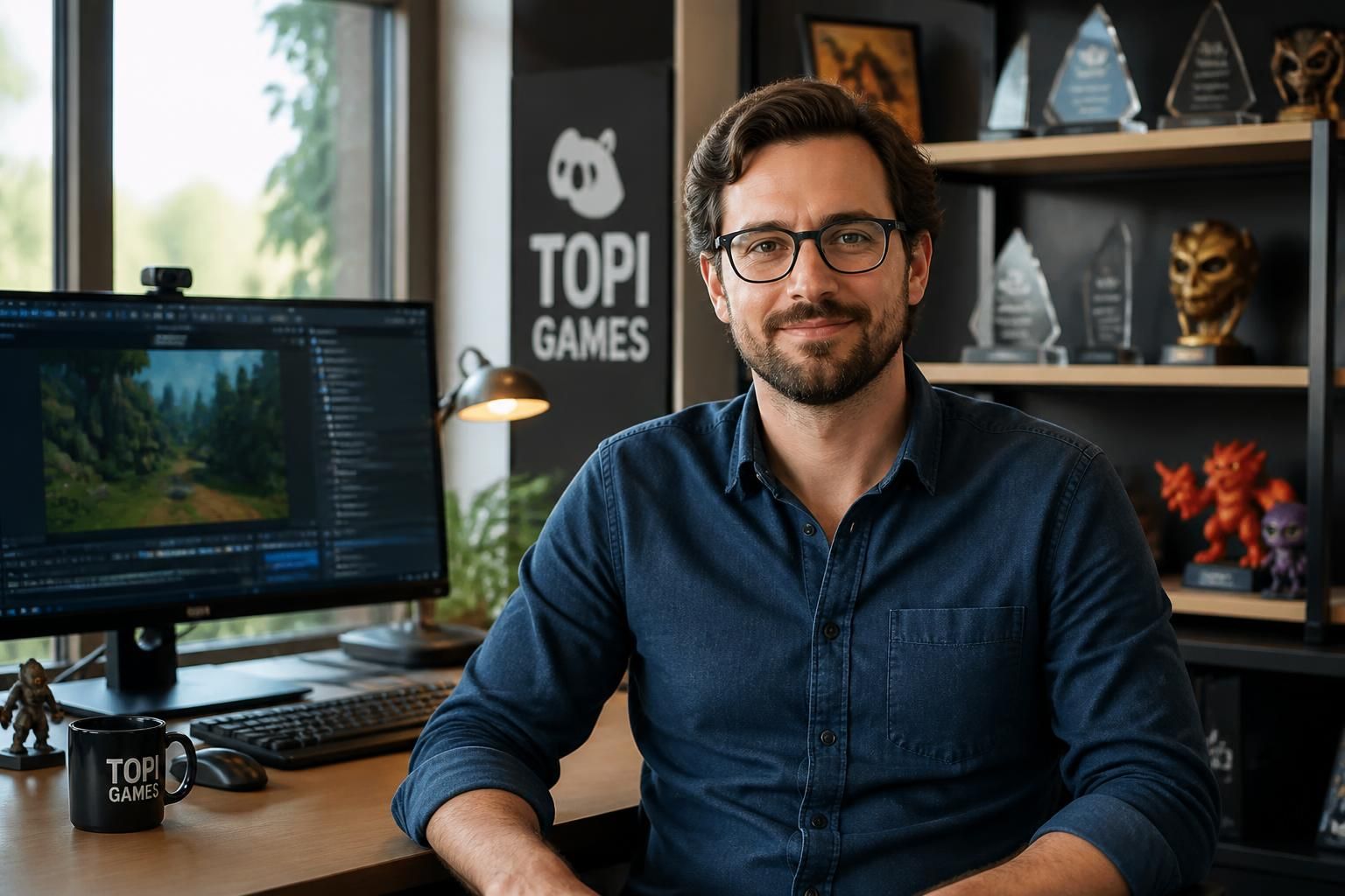 découvrez le portrait et le parcours inspirant du fondateur de topi games, créateur passionné à l'origine de la société innovante.