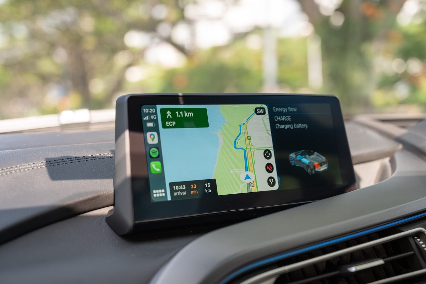 BMW car panel