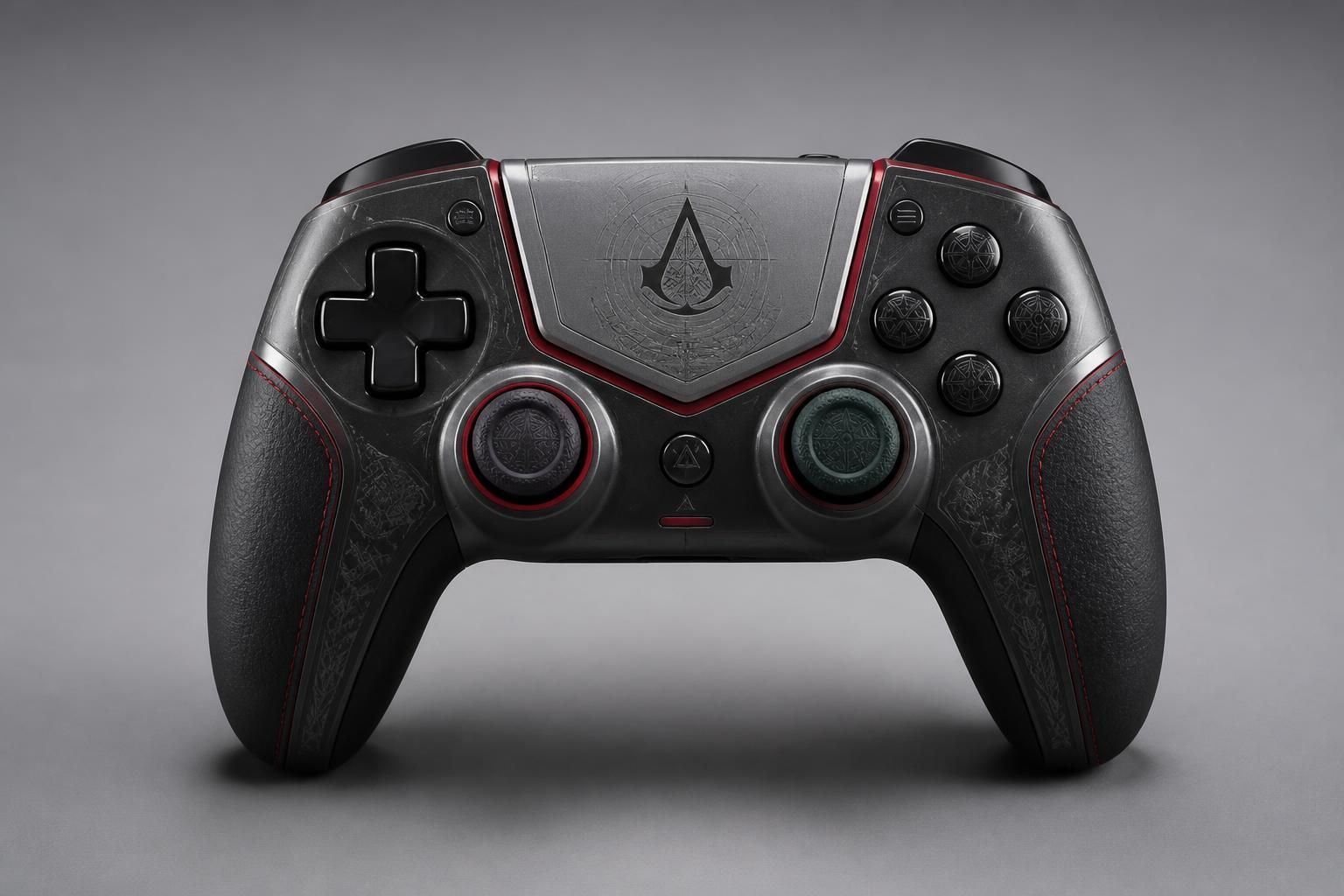 découvrez la manette assassin's creed shadow, compatible avec ps4, ps5, xbox et pc, offrant une prise en main optimale et un design immersif pour des sessions de jeu inoubliables.
