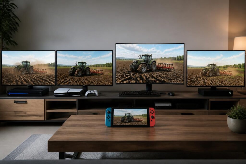 découvrez notre comparaison complète des versions farming 25 sur ps4, ps5, switch, pc et xbox one pour choisir la meilleure expérience de jeu.