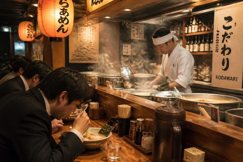 découvrez kodawari ramen, le célèbre restaurant japonais situé à tsukiji, et savourez des ramen authentiques dans un cadre traditionnel unique.
