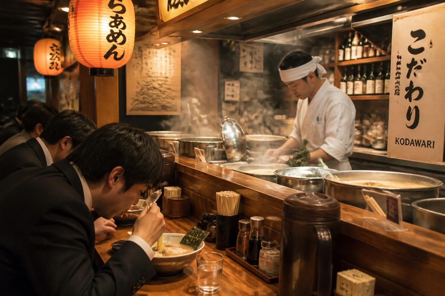découvrez kodawari ramen, le célèbre restaurant japonais situé à tsukiji, et savourez des ramen authentiques dans un cadre traditionnel unique.