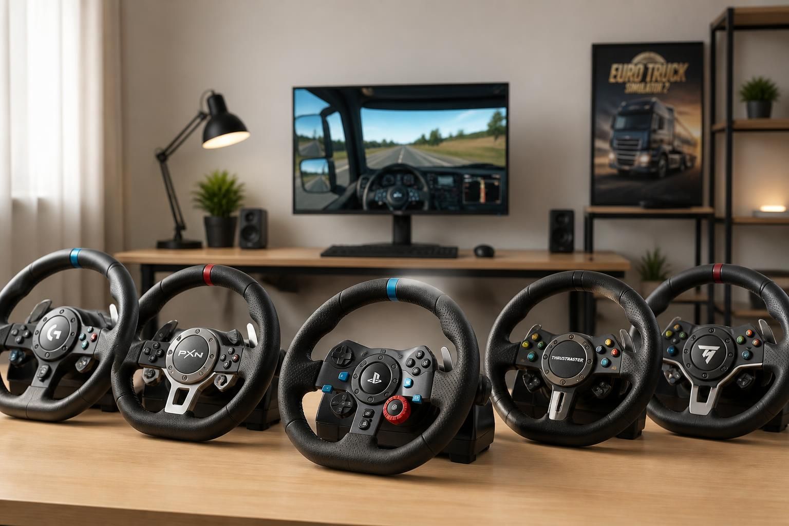 découvrez notre sélection de volants euro truck simulator 2 alliant performance et prix abordable pour une expérience de conduite réaliste et immersive.
