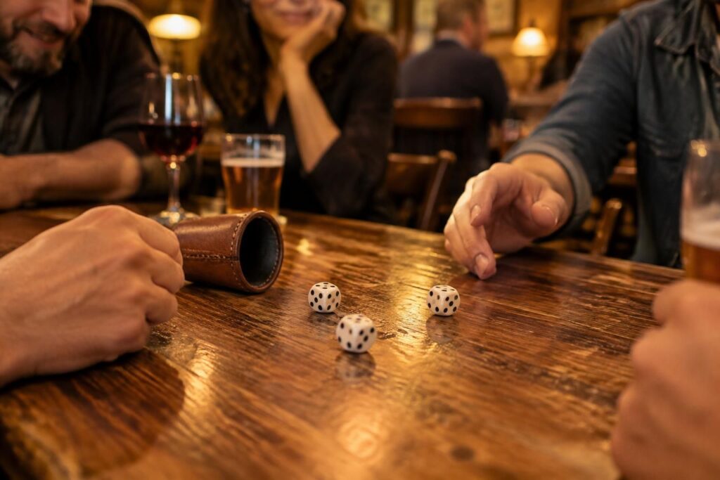 découvrez les règles du 421, le jeu de dés culte des comptoirs : déroulement d’une partie, combinaisons et astuces pour bien jouer.