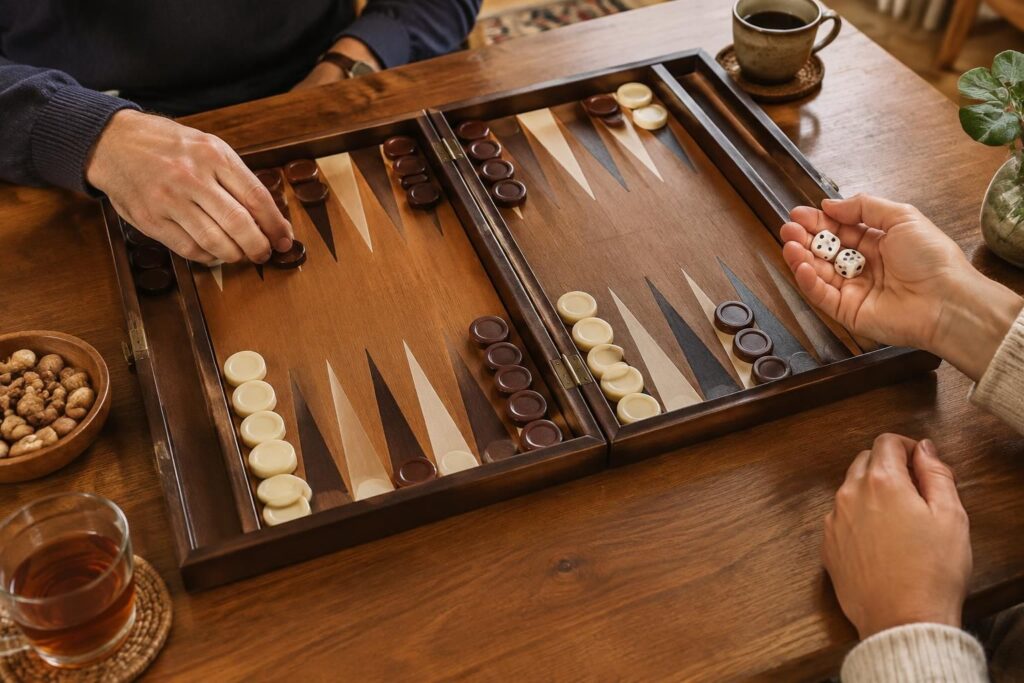 découvrez les règles de base du backgammon et apprenez vos premières stratégies pour déplacer vos pions, bloquer votre adversaire et gagner.