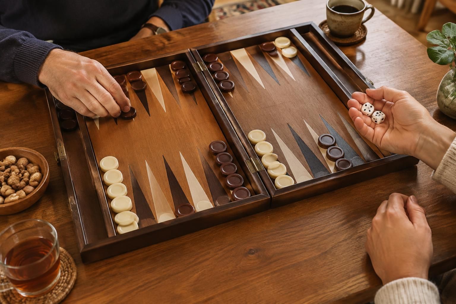 découvrez les règles de base du backgammon et apprenez vos premières stratégies pour déplacer vos pions, bloquer votre adversaire et gagner.