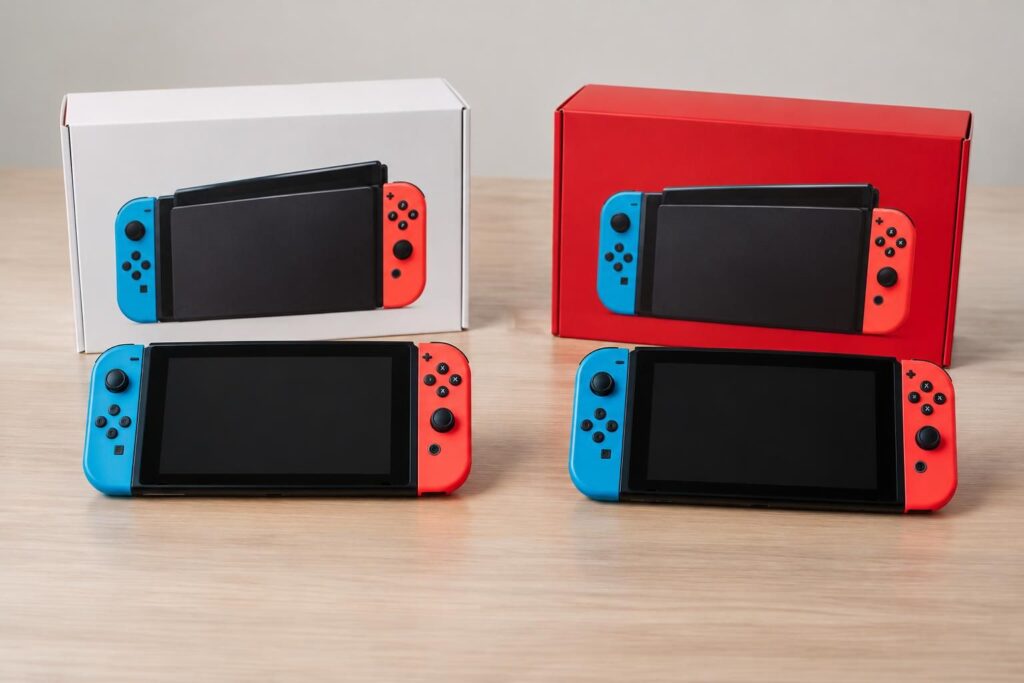 découvrez comment reconnaître la nintendo switch v2 et la distinguer de la v1 grâce à ses caractéristiques, son numéro de modèle et son autonomie améliorée.